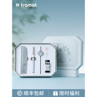 Pen Pancut Estetika Oriental Tramol untuk Wanita, Kotak Hadiah Indah Bertaraf Tinggi untuk Lelaki, A