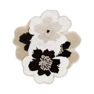 Tiger Print Area Rug Plush Soft Shaggy Carpet for Living Room Non-Slip Machine cleanable