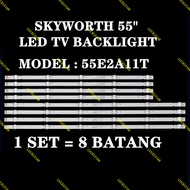 (NEW 1 SET) 55E2A11T SKYWORTH 55" LED TV BACKLIGHT 55E2A11