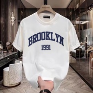 KEMEJA Men's Oversized 1991 Short Sleeve T-Shirt Wanita - T-Shirt Trendy CasualPOLO