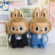 SNIDEL 37cm Labubu Doll Clothes, Fashion Leisure Cotton Labubu Doll's Clothes, Suit Cartoon Cute Col