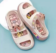 Sandal Anak Perempuan Motif Bear Viral Wedges Ban Dua Terbaru Sendal Selop Karet Jelly Import