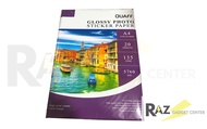 5 Packs of Quaff Glossy Photo Sticker Paper 135gsm A4 Size 20 Sheets / Pack