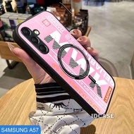 HP Samsung A57 Glitter Glass Softcase - Casing Samsung A57hp - K82