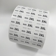 Ready Stock Clothes Size Label Stickers Clothing Code Number Stickers Number Number Stickers Clothes