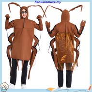 Halloween COS Cockroach Costume Fun Performance Parent-Child Costume Spoof Role Playing Adult Childr