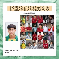 INDONESIAN PHOTOCARD Indonesian National Team Player - MARSELINO FERDININ, Rafael Struick, PRATAMA A