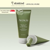 [Arencia] Green Tea + LHA Deep Pore Rice Cake Cleanser - 150ml