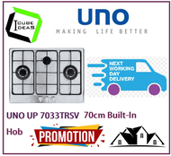 UNO UP 7033TRSV BUILT-IN HOB / FREE EXPRESS DELIVERY