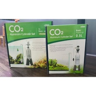 Ista 0.5L&1L Co2 Aluminum Cylinder Set