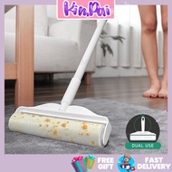 Ready Stock 19CM Sticky Lint Roller / Dust Hair Pet Fur Remover / Refillable Stickers / Pelekat Habu