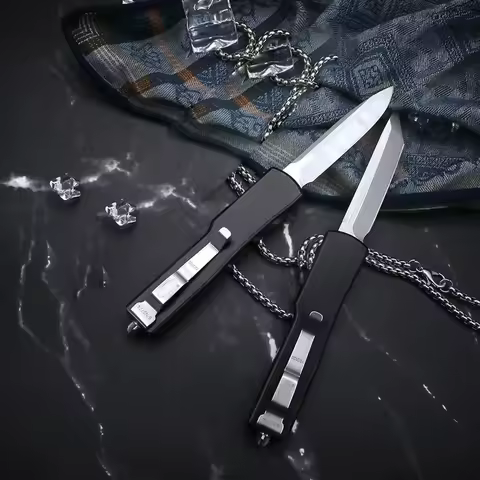 2025 New UTX70 knife D2 blade aviation aluminum handle outdoor camping hunting tactics EDC TOOL