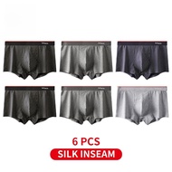CMENIN Miiow 6Pcs Ins Style กางเกงชั้นในชาย Cotton Man Underwear Boxer Men Soft Cueca Men Underwear 