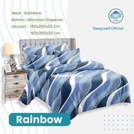 Rainbow Bed Sheet 180x200 / 160x200 motif Altezza Arche Azure Blaze Ceilo Cyrus Damian Denim Jupite 