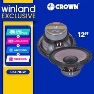 Crown by Winland Jack Hammer Series Instrumental Double Magnet Speaker 12inch 500watts Audio Sound J