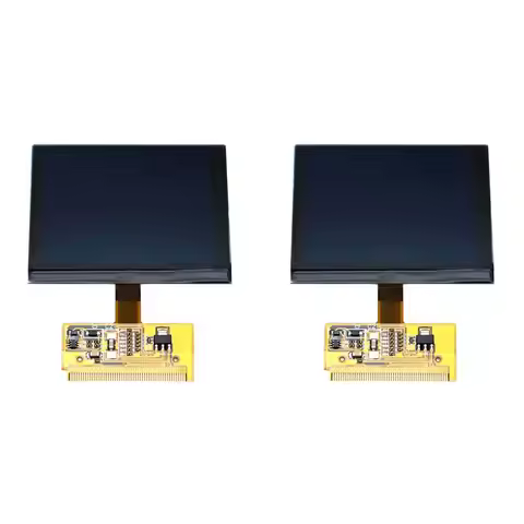 Prominent 2X For A6 C5 LCD Display A3 S3 S4 S6 VDO Display For VDO LCD Cluster Digital Dashboard Pix