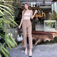 Billie Slim 修身褲 | 阿華田色| 暢銷 | 輕鬆休閒