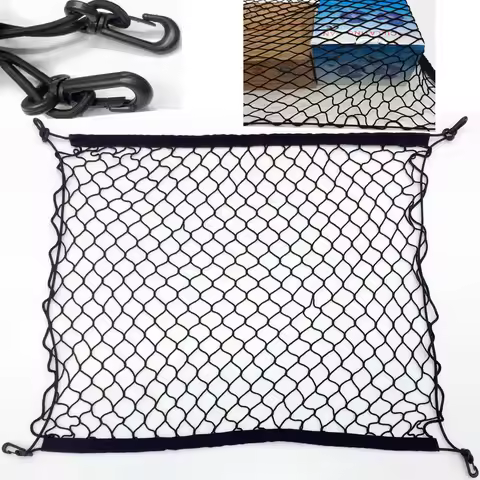 For Volkswagen VW Golf 4 5 6 7 MK4 MK5 MK6 MK7 GTI R Tiguan Jetta MK4 MK5 MK6Car Trunk Mesh Net Carg