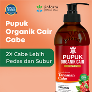 INFARM - Pupuk Organik Cair Pupuk Penyubur dan Pelebat Buah Tanaman Cabai 500mL POC Nutrisi Tanaman