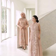 Aura Label - Sofia Dress In Apricot