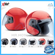 XDOT G518 HELMET / TOPI KELEDAR PLAIN COLOR