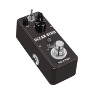 ROWIN LEF-3800 Digital Reverb Pedal กีตาร์ Ocean Verb Pedal Room ฤดูใบไม้ผลิ Shimmer 3 โหมดช่วงกว้าง