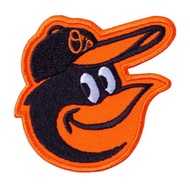 Baltimore Orioles MLB Iron-On Patch Arm With Hat Logo Sports