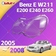 Mercedes Benz W211 (2005-2009) E200 E230 E280 E300 E320 E350 เลนส์ไฟหน้า ฝาครอบไฟหน้า ไฟหน้ารถยนต์ ไ