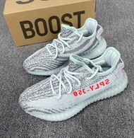 adidas originals Yeezy Boost 350 V2男女同款 冰藍
