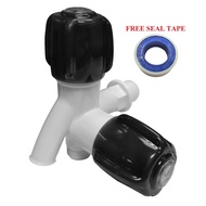 PVC Two Way Tap/Plastic Two Way Tap/Plastic Tap/ PVC Two Way Bib Tap【2006/0308】