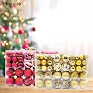 Dickly 100pcs Christmas Baubles Christmas Baubles DIY Hanging Pendants Christmas Tree