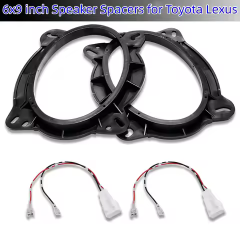 6" X 9" Speaker Adapter Spacers for Toyota 4Runner Avalon Camry FJ Cruiser Highlander Prius Tacoma L