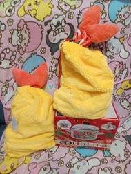 ($100/2件滿$100才面交）18cm 1.8L Namco 限定26年新年版白色搪瓷IH對應電磁爐可用2耳煲玻璃蓋煮麵煲+丸龜製麵紅色炸蝦尾被珊瑚絨被連袋