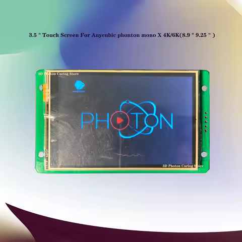 3.5" Touch Screen for Anycubic Phonton Mono X 4K 8.9" Mono X 6K 9.25" 3D Printer Replace Accessories