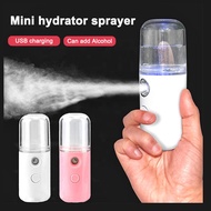 Portable Nano Mist Sprayer Facial Moisturizing Body Steamer Air Humidifier Skin Care Mini 30ml Face Spray Beauty