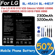 BL-45A1H BL-44E1F Mobile Phone Batteries for LG K10 V10 V20 G4mini VS995 US996 LS997 H990DS H910 H91