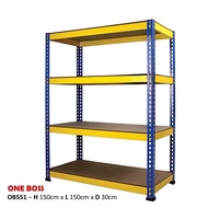 H5'xL5'xD1' BOLTLESS RACKING HOME STORAGE WAREHOUSE STORE ROOM OFFICE FILE RACK