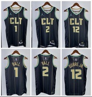 23賽季 Hornets City Edition NBA jersey #1 Ball #2 Ball #12 Oubre jr. 波衫 球衣 籃球衫