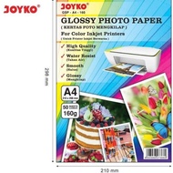 Joyko A4 160 Gsm GSP A4 160 50sheet Photo Paper (1 pack)