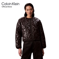 CALVIN KLEIN เสื้อแจ็คเก็ตผู้หญิง ทรง RELAXED รุ่น 44D511G UB1-สีดำ