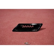 Honda Civic FK8 Type R Front Bumper Top Air Vent For Intake Gloss Black