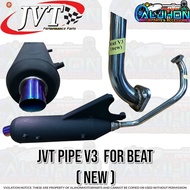 JVT pipe V3 FOR beat FI (NEW) rev kou pipe exhust click mio beat mio carb adv