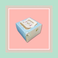 PETER RABBIT CAKE BOX BLUE UK.16 CM X 16 CM X 10 CM (PACK CONTENTS 12 PCS) BOX container for BOX BOX