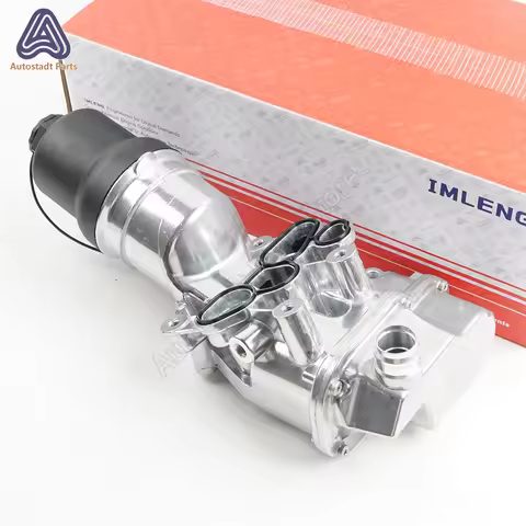 Aluminium Engine Oil Filter Housing 06F115397E,06F115397F,06F115397H,06F115397J For VW Eos,Golf V,Pa