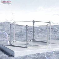 RUNPET Acrylic Dog Cage Transparent Dog Fence Bold Dog Playpen Integrated Typedog Crate