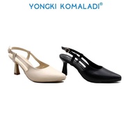 [ ORIGINAL ] YONGKI KOMALADI HEELS OL-YSL7057-22 LADIES Black Women's Sandals DS