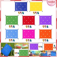 [lswbd] Team Building Game with Perforated Canvas, 6 Polyurethane Balls for Work, Team Learning, Fun