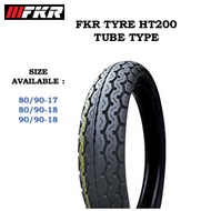FKR HT200 TUBETYPE 80/90-17 80/90-18 90/90-18 MOTORCYCLE TYRE TAYAR HT 200