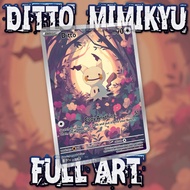 POKEMON TCG HOLOGRAM ENGLISH VERSION FULL ART CARD - DITTO MIMIKYU