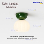 Ceiling Light Corridor Aisle Light Simple Modern Balcony Ceiling Light Stair Light Cream Style Pumpk